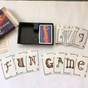 Quiddler Card Game great word game spelling challenge family game night